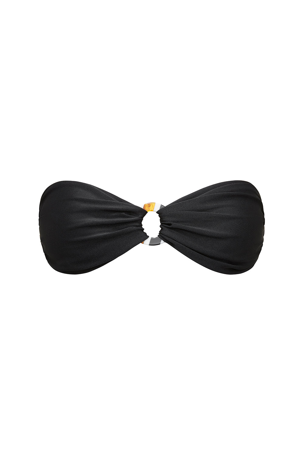 BONBON BLACK - BANDEAU BIKINI TOP -