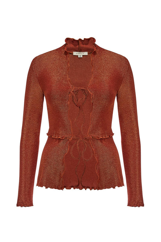 CINNAMON -SPARKLE BLOUSE-