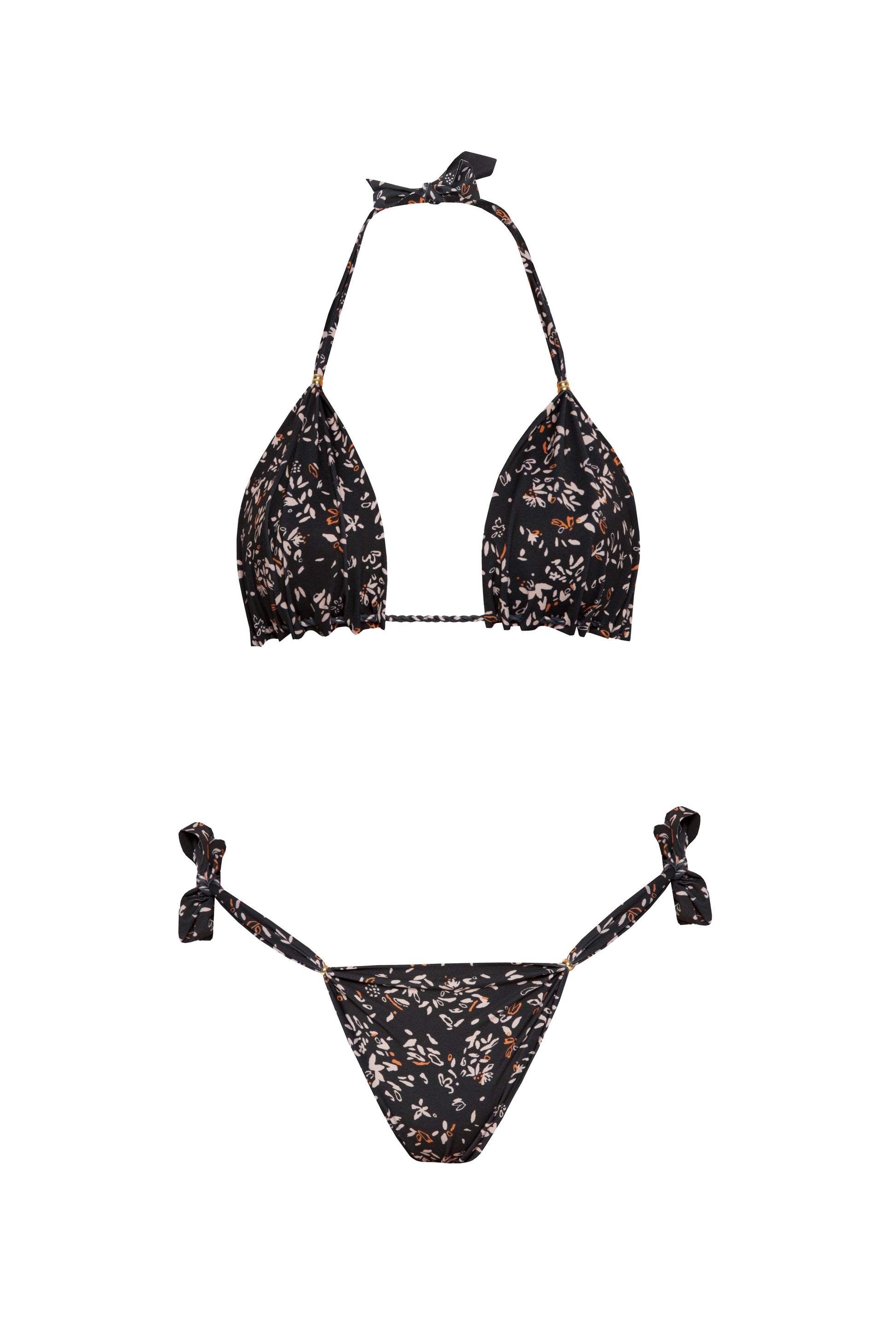 Modny strój kąpielowy w kolorze czarnym BB Dilemma marki Praia Beachwear idealny na plażę