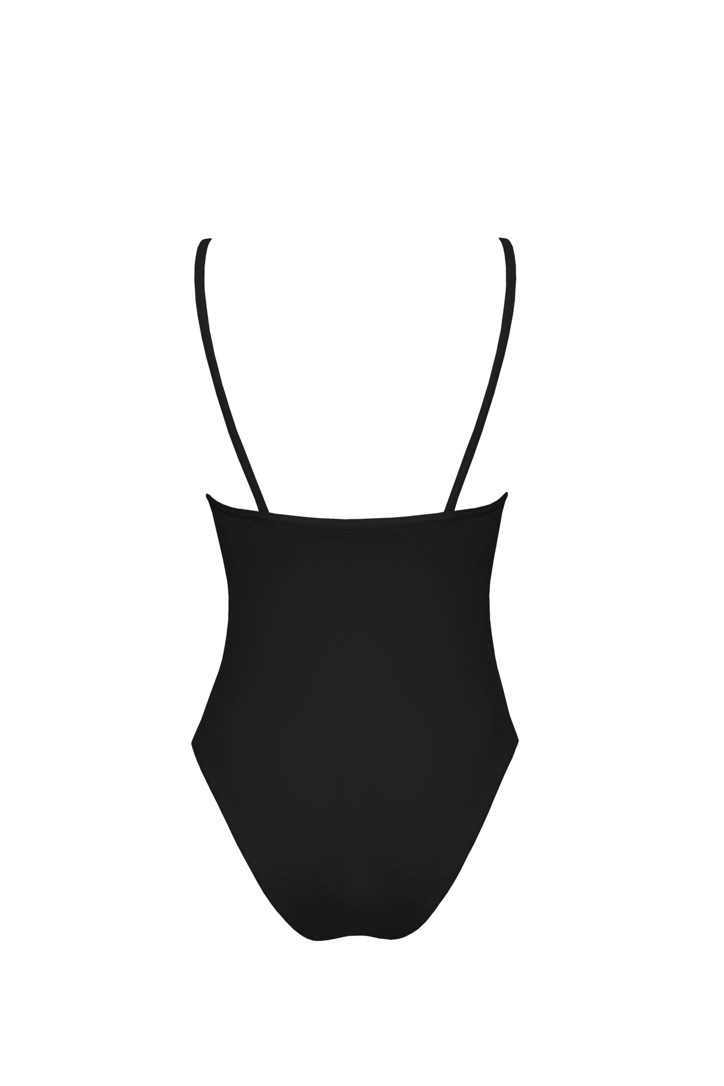Kobiecy strój kąpielowy Baltic Black o minimalistycznym kroju marki Praia Beachwear idealny jako body