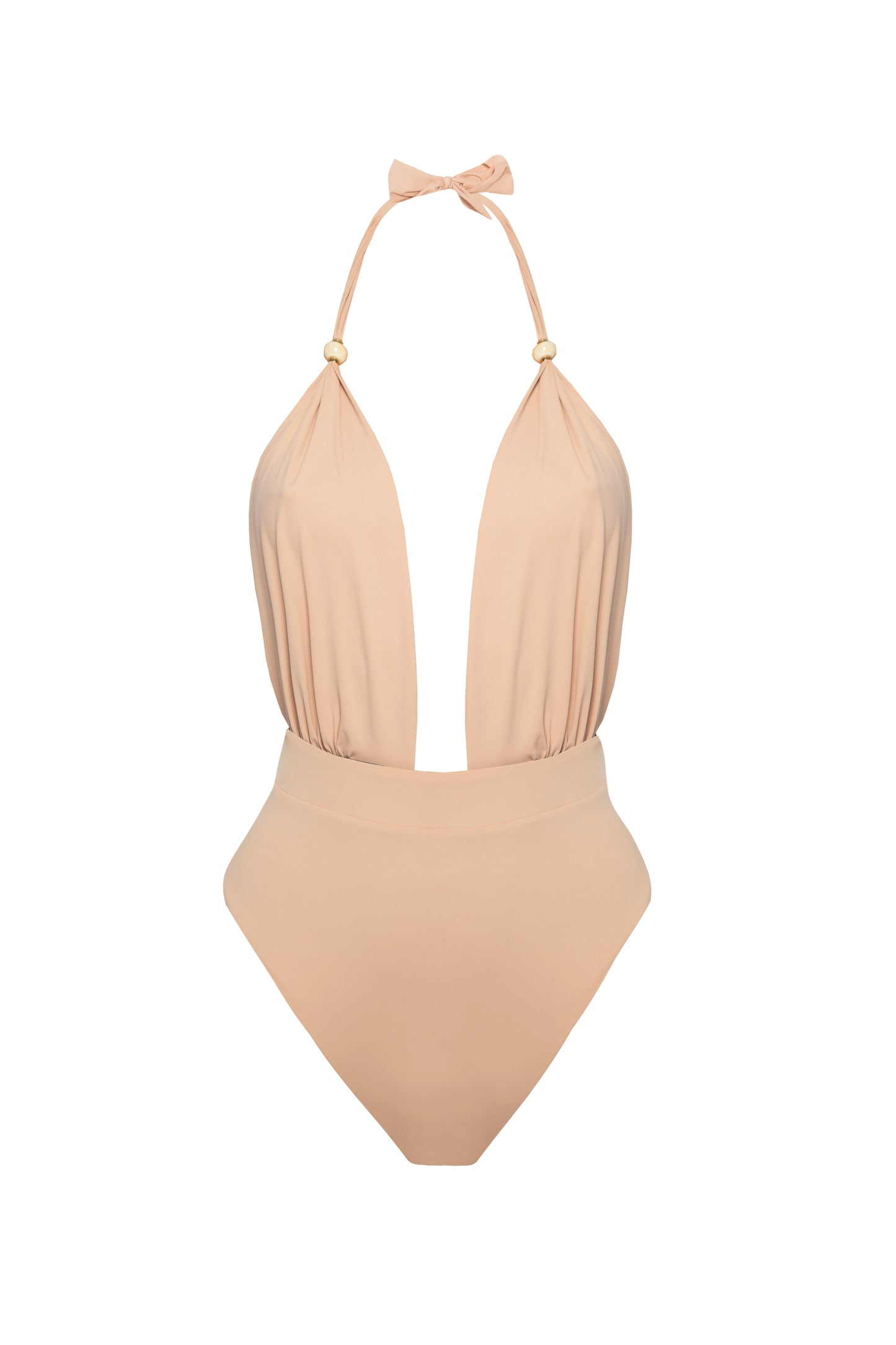 Stylowy i modny jednoczęściowy kostium kąpielowy premium z eleganckimi detalami BS Summertime Sadness marki Praia Beachwear