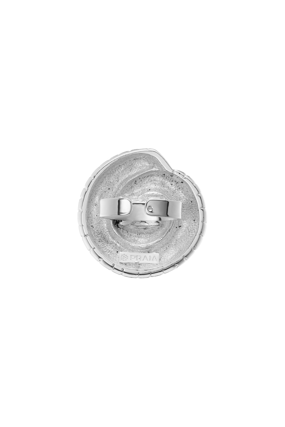 SHELL RING - SILVER -