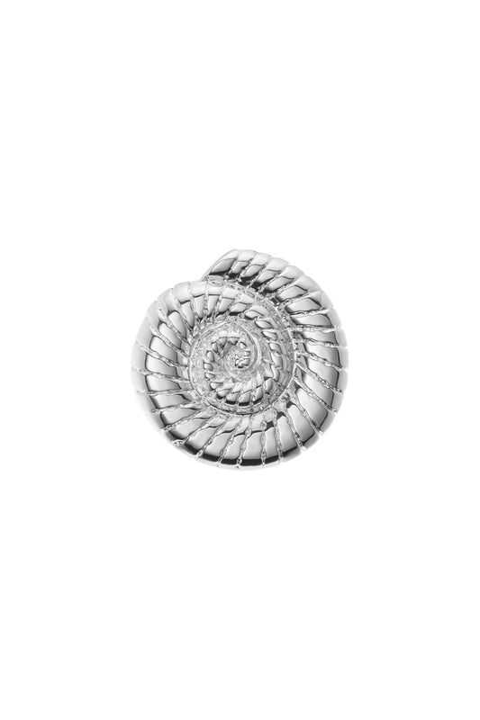 SHELL CLIP - SILVER -