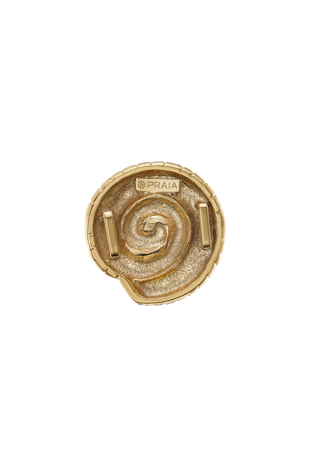 SHELL CLIP -24K GOLD-