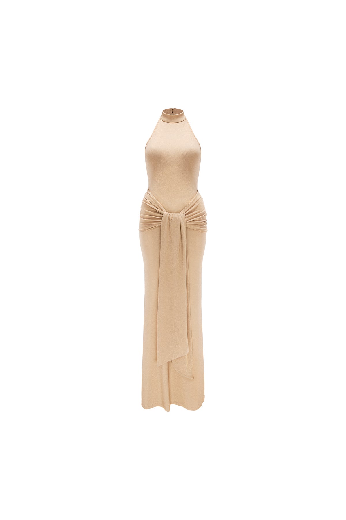 - SPARKLE MAXI DRESS - CHAMPAGNE