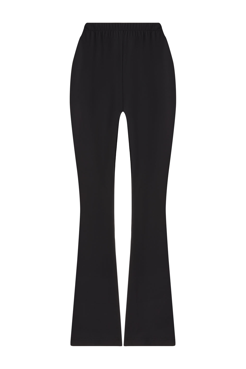 Flare Trousers Black